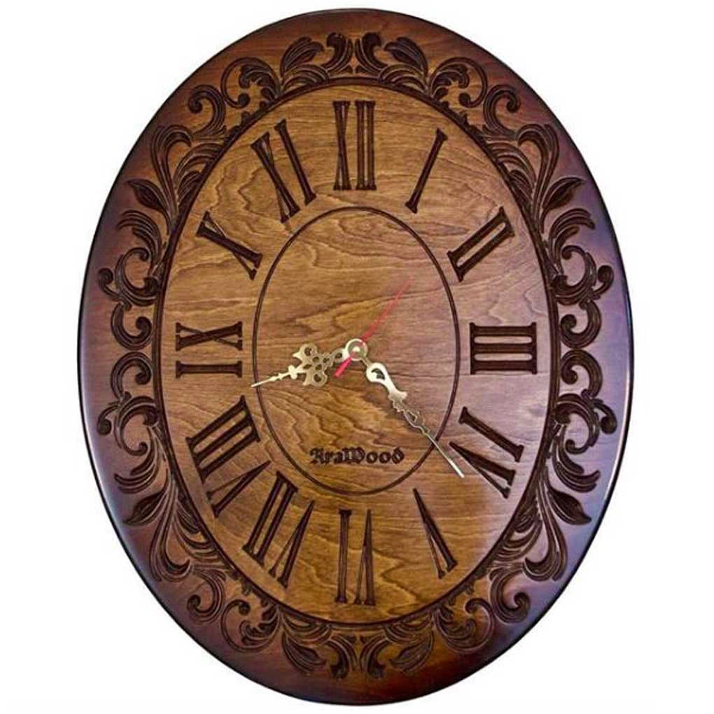ساعت دیواری چوبی روزنتال قطر 50