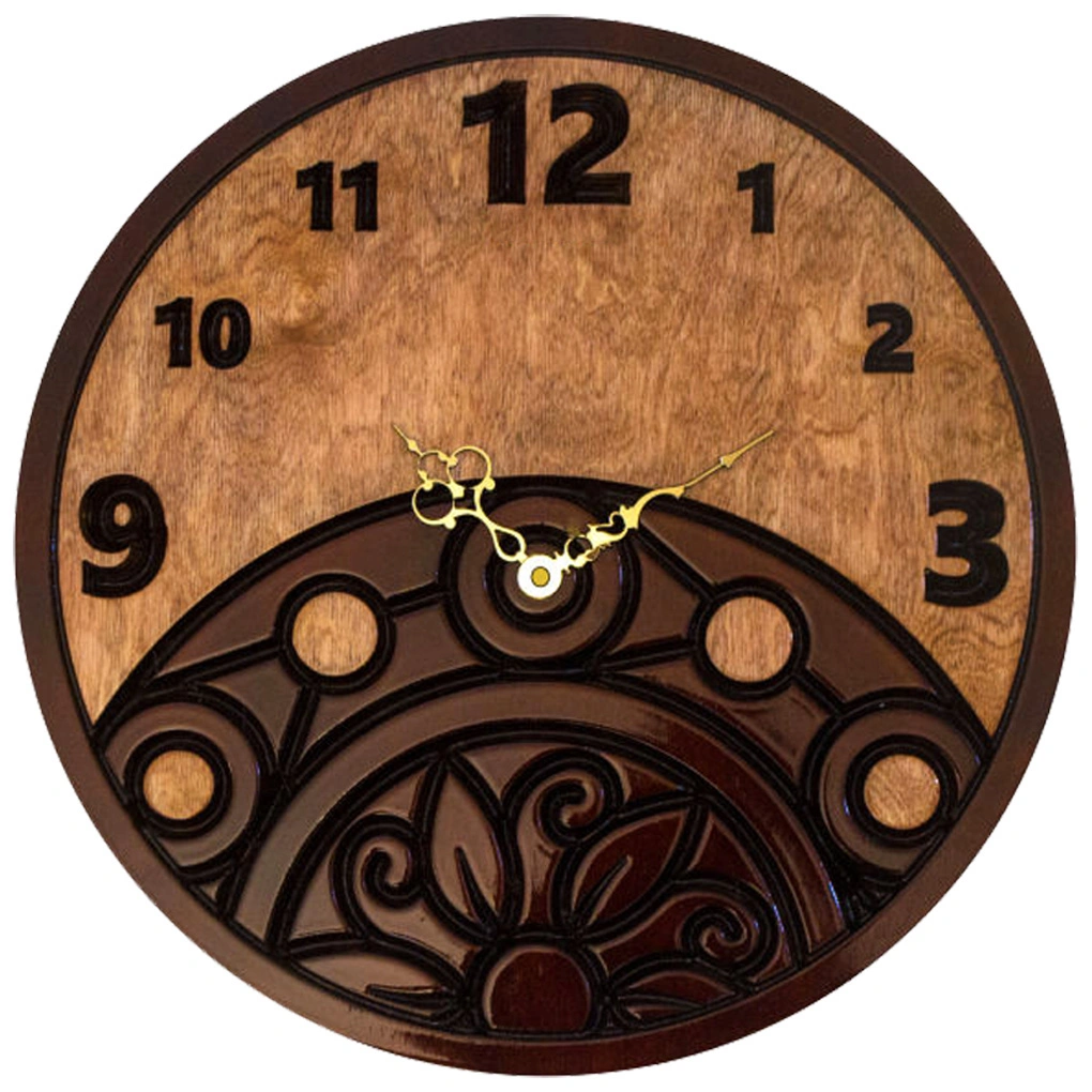 ساعت دیواری چوبی آراوود مدل آتلانتیکو