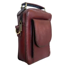 کیف پاسپورتی چرم طبیعی گاوی مدل KDG-31 | چرم ضخیم + یراق درجه یک