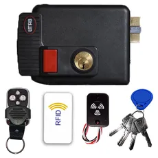 قفل برقی حیاطی یوتاب 898 تگ و کارت و ریموت دار بتا (5 کلید)