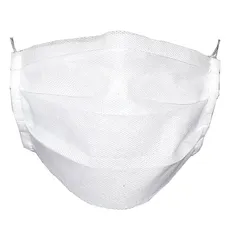 ماسک تنفسی معمولی سفید دولایه