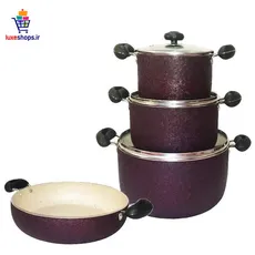 سرویس قابلمه و ماهیتابه 7 پارچه سلتیک