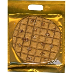 حلوا کنجدی جاجرم با تزئین گردو