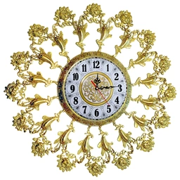 ساعت دیواری برنجی