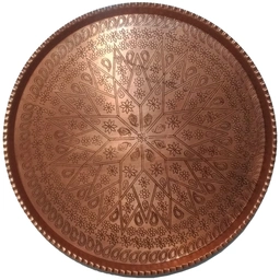 سینی گرد مسی