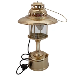 چراغ زنبوری برنجی رنگ طلایی