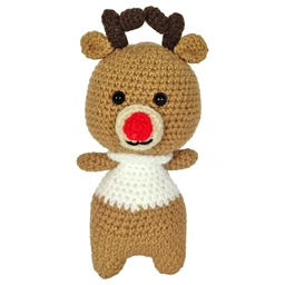 عروسک بافتنی گوزن