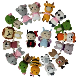 عروسک بافتنی حیوانات