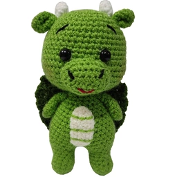 عروسک بافتنی اژدها