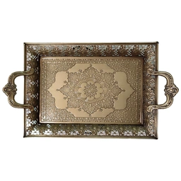 سینی مستطیل زمرد