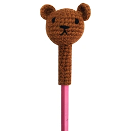 عروسک بافتنی سرمدادی خرسی