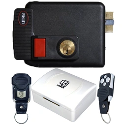 قفل برقی یوتاب 898 + ریموت و رسیور ترانس دار بتا (5 کلید)