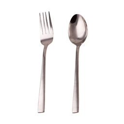 ست قاشق و چنگال غذا خوری