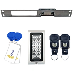 قفل مقابل برقی درب ضدسرقت و معمولی مدل ریموتی و تگ دار بتا کد06