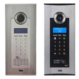 پنل آیفون تصویری کدینگ و کارتخوان تابا TVP1800