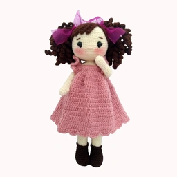 عروسک بافتنی ستیلا خانوم