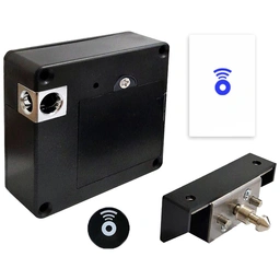 قفل برقی مخفی کارت دار مدل استخری/کابینتی بتا