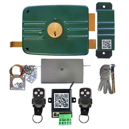 قفل حیاطی ریموتی مدل فایواستار