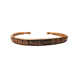 دستبند مسی طرح فروهر