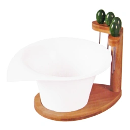 زیتون، خرما و ترشی خوری مدل بامبو