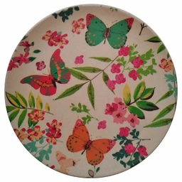 پیش دستی بامبو مدل پروانه