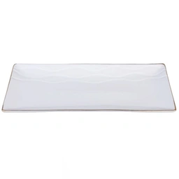 دیس لیمون چینی طرح خط طلا