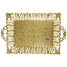 سینی زارا مدل گلدنZR05