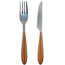 سرویس 12 پارچه کارد و چنگال میوه خوری برگامو