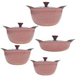 سرویس قابلمه 10 پارچه تی ام مدل فورج