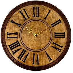 ساعت دیواری چوبی آراوود مدل لاتینو