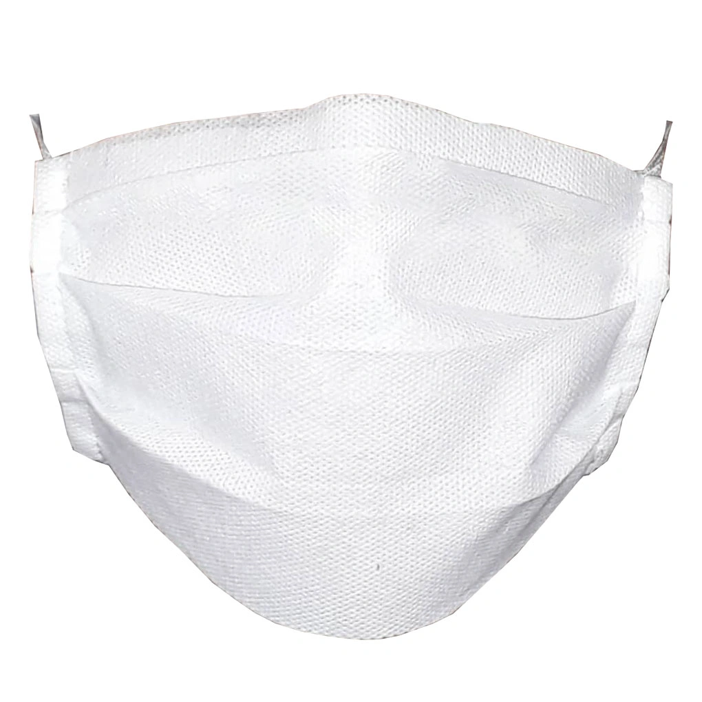 ماسک تنفسی معمولی سفید دولایه