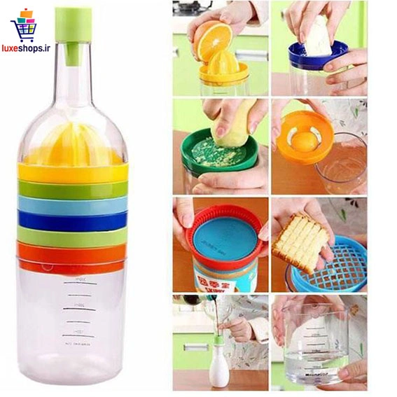 غذاساز دستی 8 تکه مدل bin